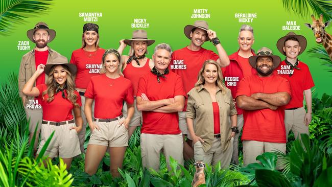 The cast of this year’s I’m A Celebrity.