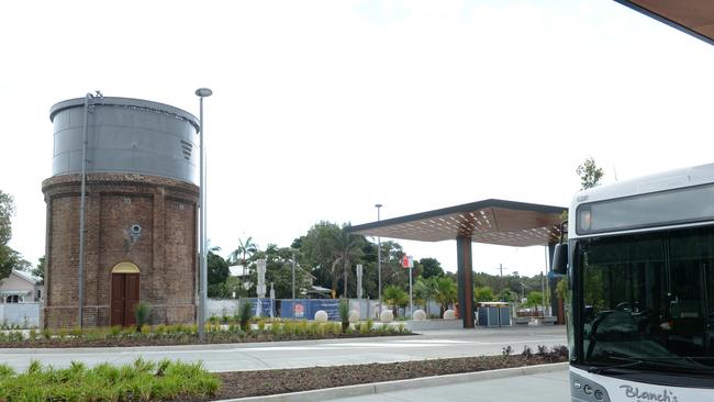 The new bus interchange in Byron Bay opened on Monday, April 29, 2021. Picture: Liana Boss