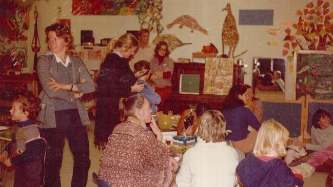 Marilyn Dawson has disputed this was Christmas Day 1981, with Lynette in the middle with her arms folded and Chris Dawson to Lynette’s right. She said Chris was not with them that day and no one was allowed to smoke in her in-law’s home. A note attached to the photo, which has been tendered in court, states ‘the last photo of my Lyn’.