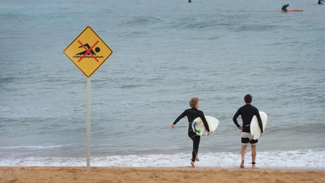 Injury: Avoca Beach before the attack