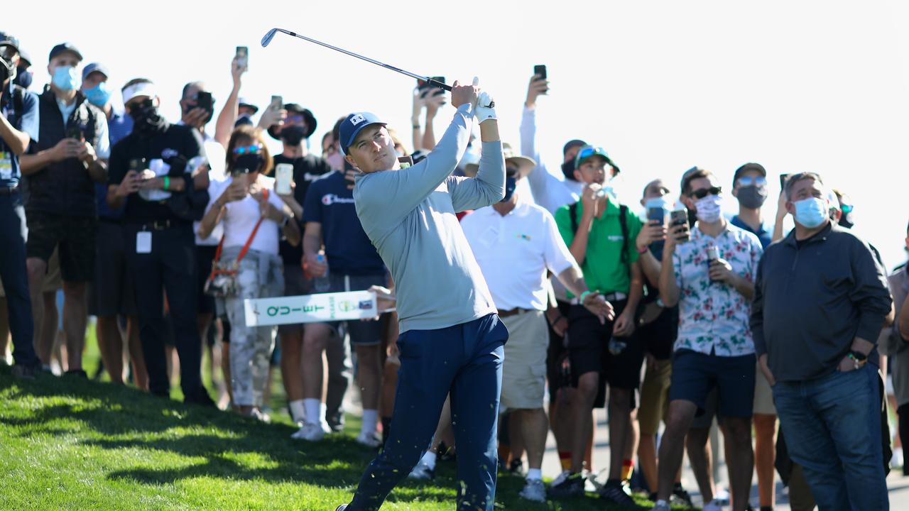 Jordan Spieth sent the golfing world wild with an unbelievable third round of the Waste Management Phoenix Open. (Photo by Christian Petersen/Getty Images)