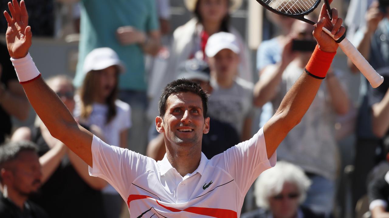 French Open 2019 scores Novak Djokovic results video highlights