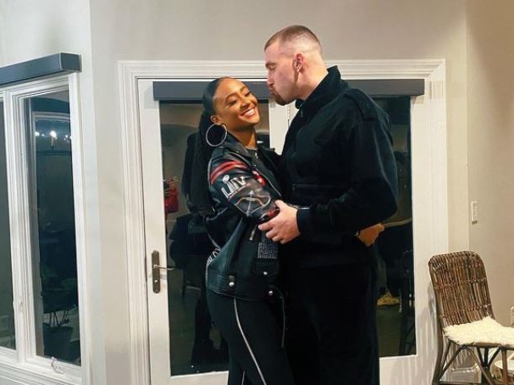 Tyrann Math, ieu's fiancée creates fashion for fans ahead of Super Bowl