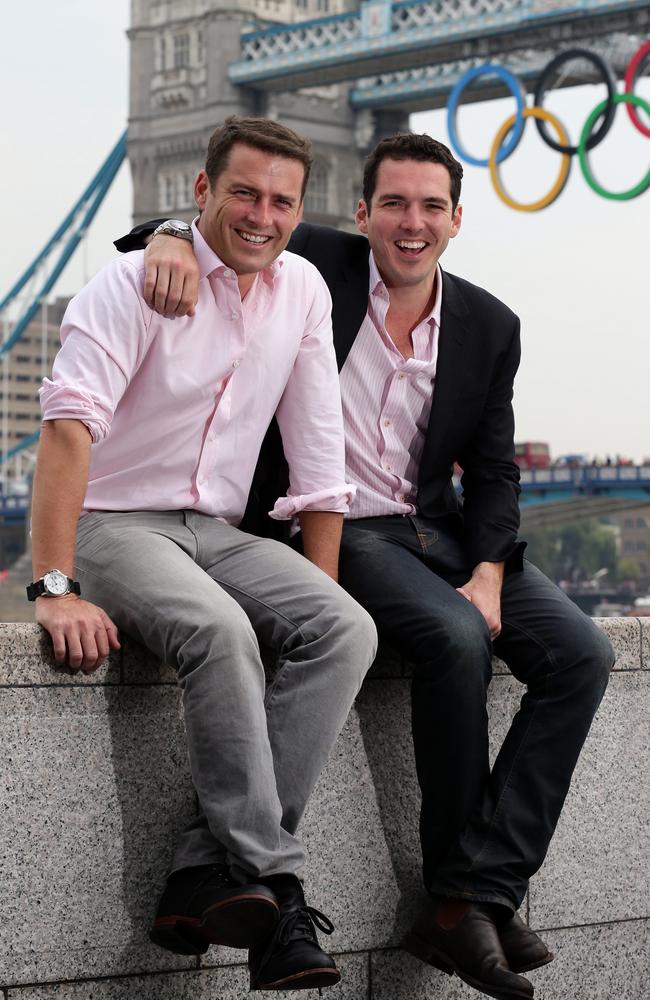 Karl and Peter during the London Olympics in 2012