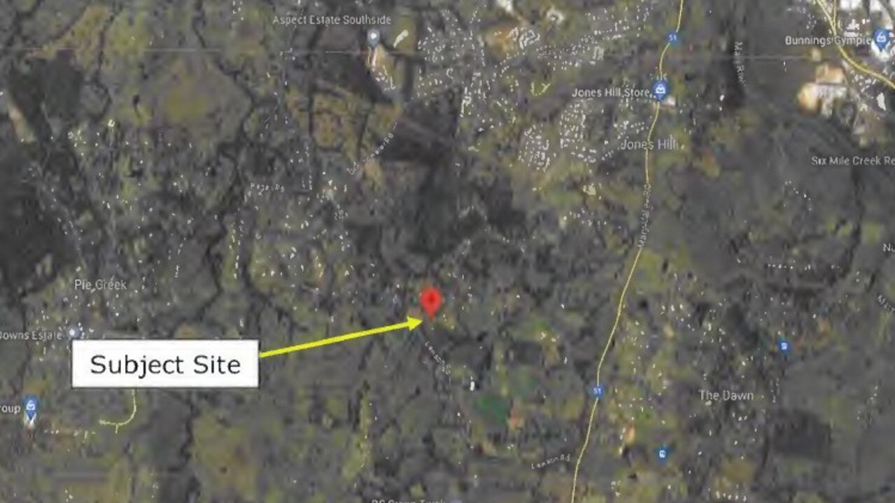 The proposed subdivision is to be located on the outskirts of Jones Hill, about 5km southwest of the city.