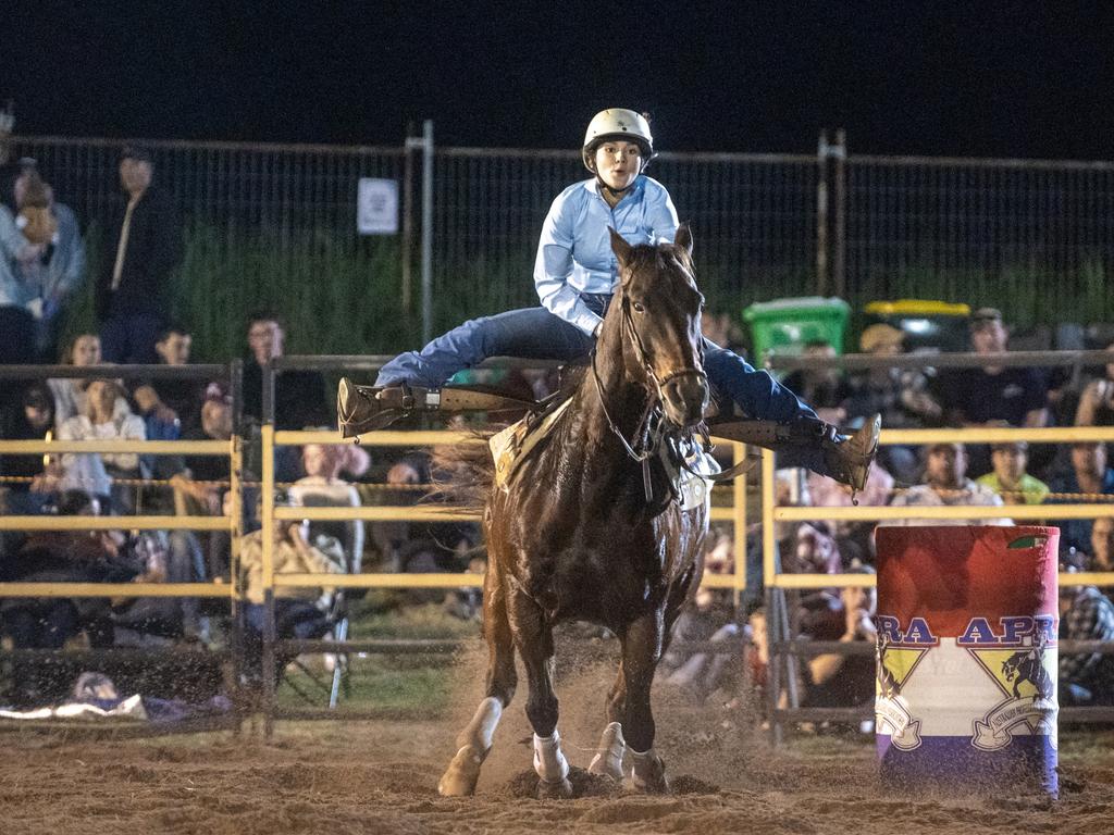 Layney Deguara at Gargett Rodeo Saturday 3 June 2023 Picture: Michaela Harlow