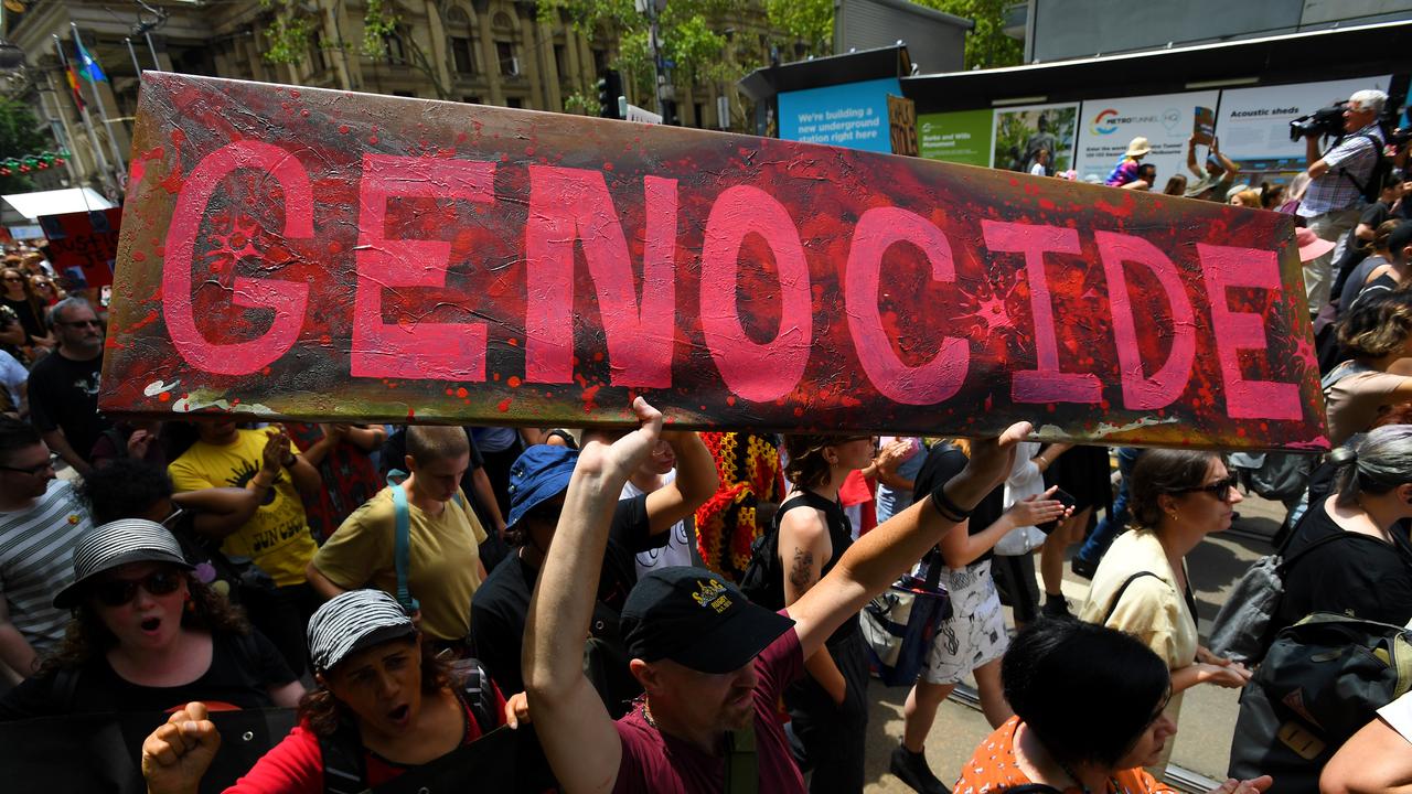 Anthony Dillon doesn’t agree with the view that having Australia Day on January 26 is a celebration of genocide. Picture: James Ross/AAP