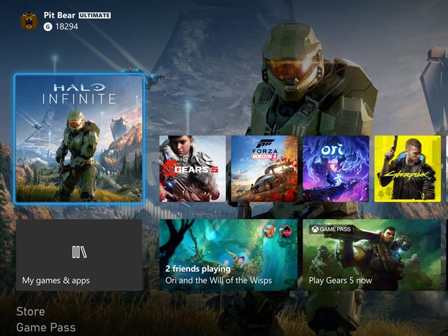 The new look Xbox Series X interface will also roll out to previous versions of the console.