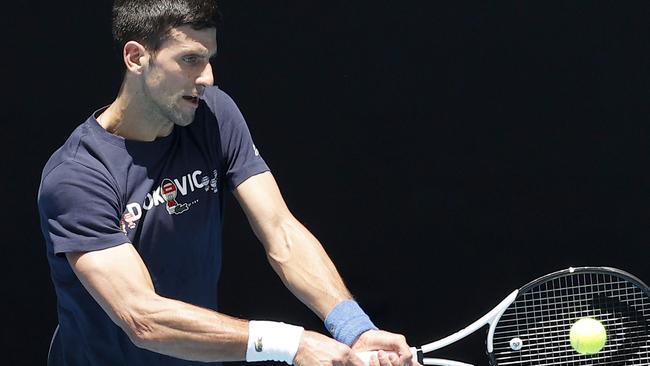 Djokovic was in a detention facility for four nights after arriving