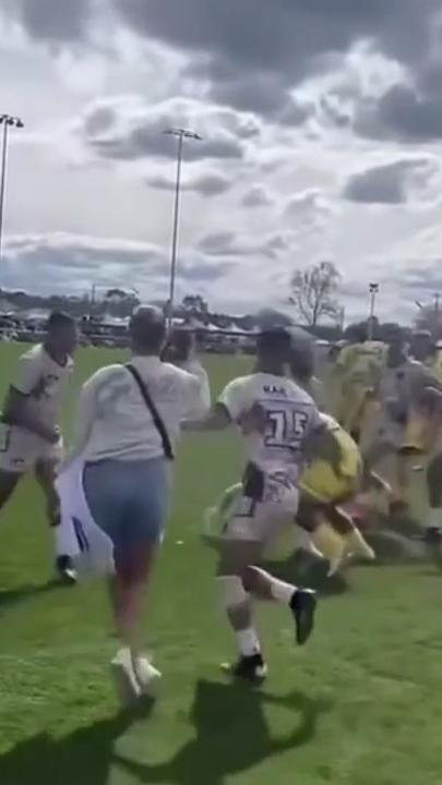 Wild brawl erupts at Koori Knockout tournament