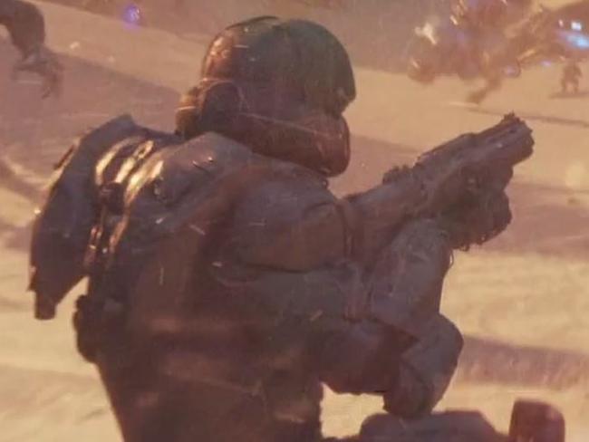 In-game footage from Halo 5: Guardians