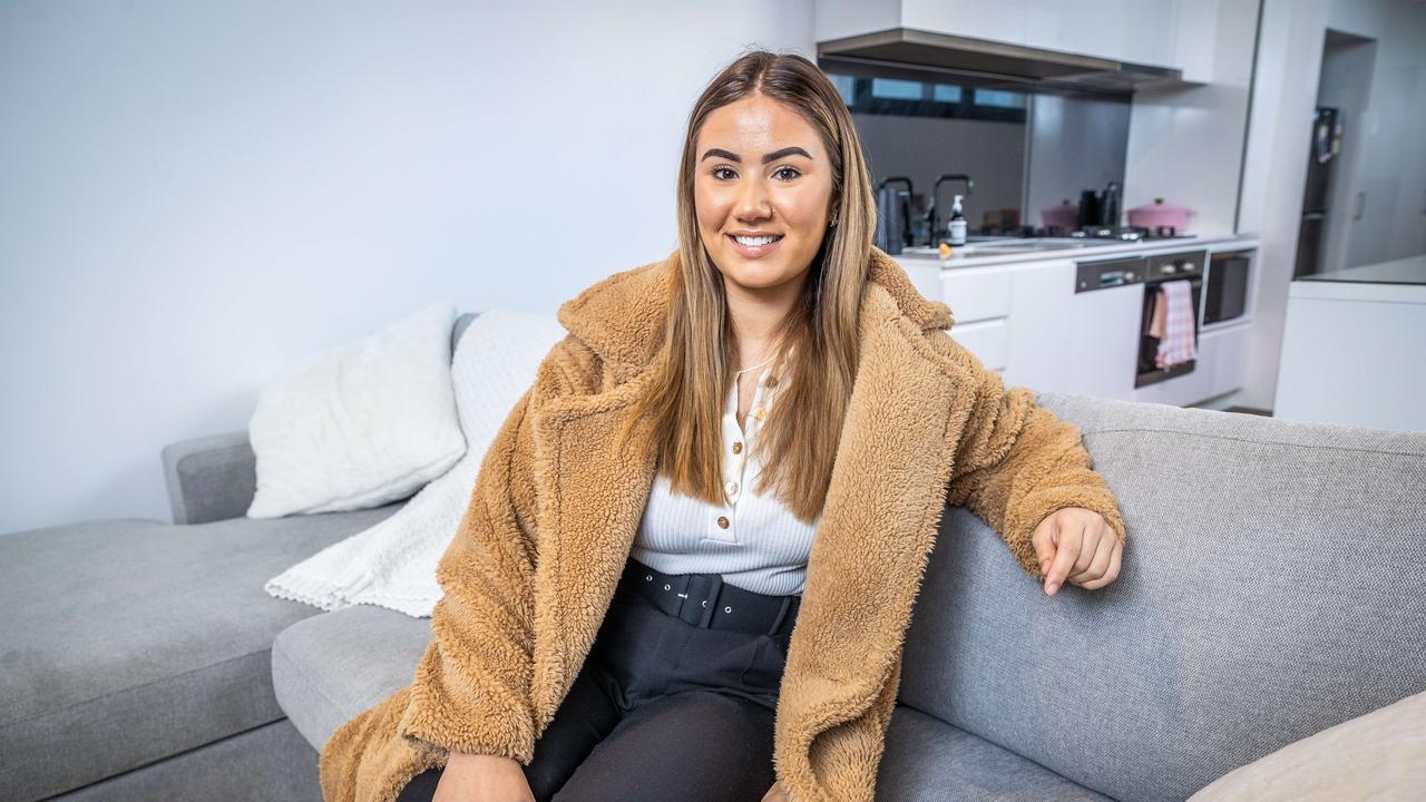 Zelta Medenis bought her first apartment in St Kilda after looking in areas such as Brunswick and Essendon. Picture: Jake Nowakowski