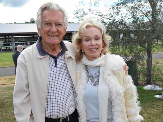 Bob Hawke with his wife Blanche d’Alpuget.