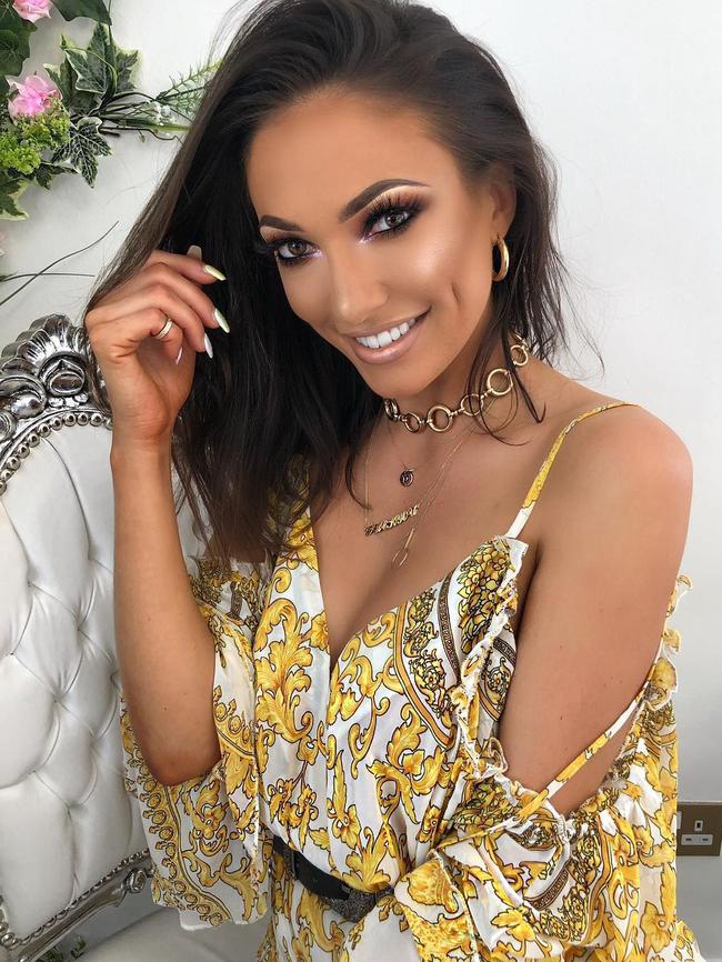 Sophie Gradon died at the age of 32. Picture: Instagram