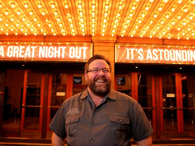 Host Shane Jacobson. Picture: Stuart McEvoy