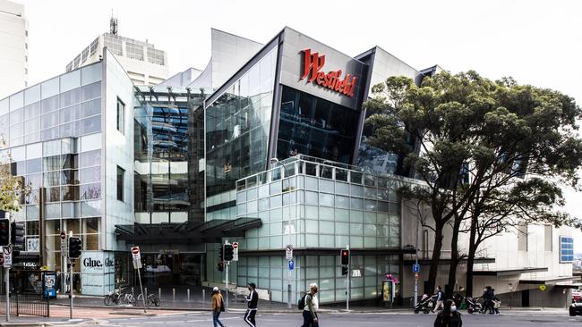 Multiple venues at Westfield Bondi Junction are on NSW Health’s exposure list after the outbreak. Picture: Jenny Evans/Getty