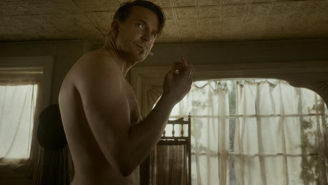 Bradley Cooper has spoken about being naked on the set of his latest film for six hours.