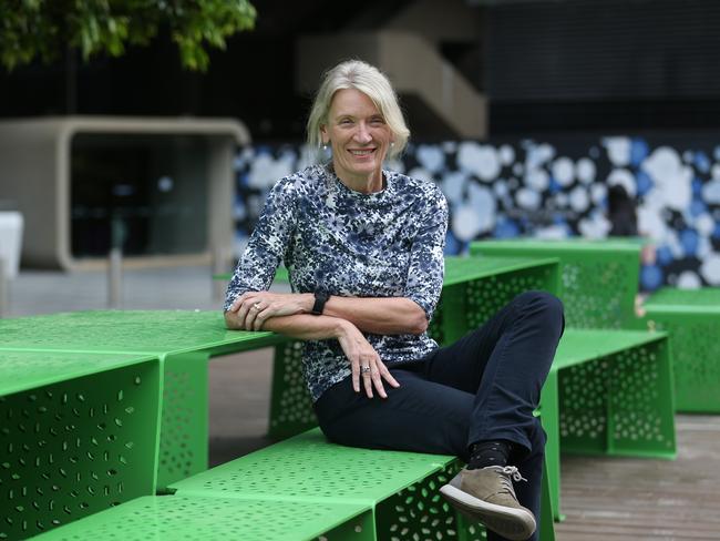 24/01/2019. Suzanne Chambers who was awarded an Order of Australia on the Queens Birthday last year for her work with prostate cancer. She is a nurse and also Dean of Health at UTS, she thinks quotas in Australian Honours are unnecessary. Photographed at UTS in Sydney. Britta Campion / The Australian