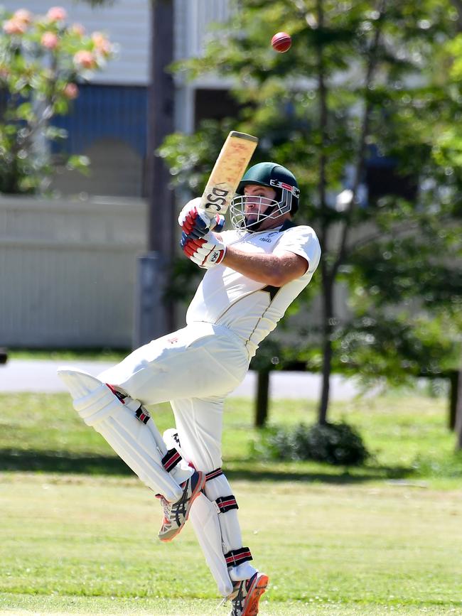 Gold Crest batsman Shannon Nowlan Gold Crest v Peninsula Saturday November 20, 2021. Picture, John Gass