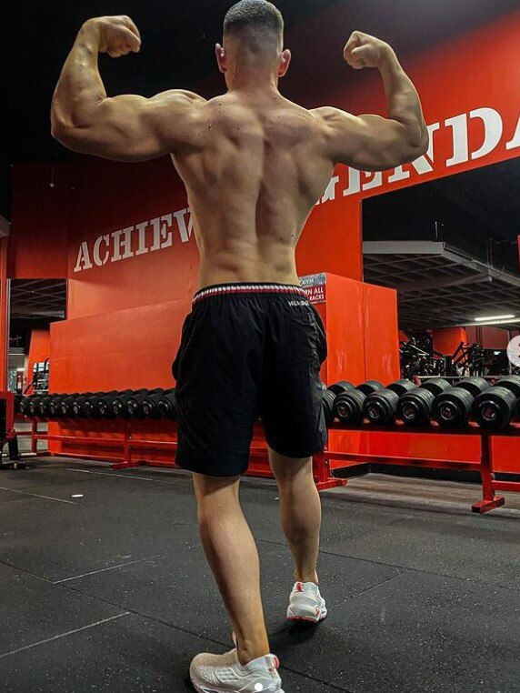 Victorian bodybuilder Jamie Mercieca. Image: Instagram.