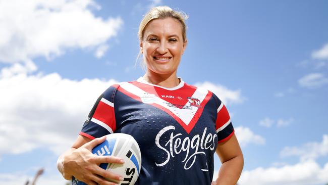 Sydney Roosters player Ruan Sims helped put women’s rugby league on the map.