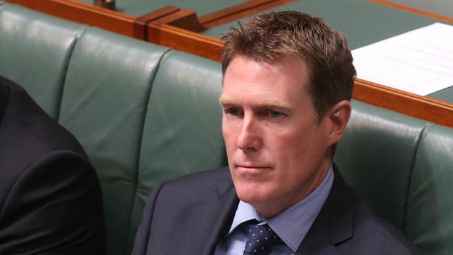 Attorney-General Christian Porter in parliament. Picture: Kym Smith