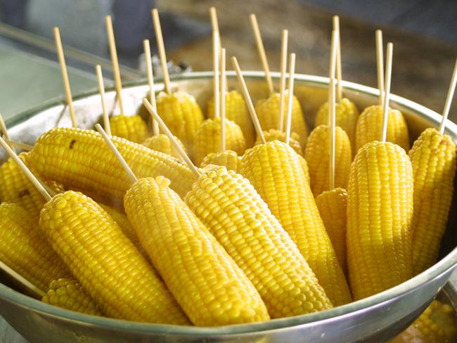 Corn on the cob is wildly popular