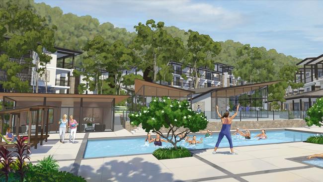 PGS Invest Pty Ltd to build the facility on an 11.4 hectare block in Goodna. Picture: Artist impressions Precinct Urban Planning