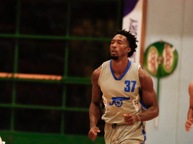 Former Essington star import Raymond Jarrett is a key signing at Ellas Titans for the 2021 Darwin Basketball League. Picture: Glenn Campbell