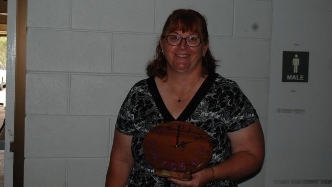 Ann-Marie Williamson was awarded the Collinsville Sports Administrator Award in 2016.