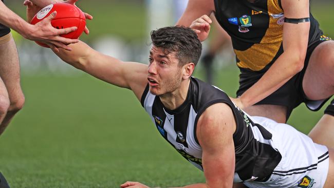 Magpies’ Tom Cleary. Picture: Zak Simmonds