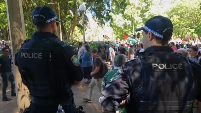 Pro-Palestinian rallies in Australia draw thousands