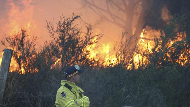 Arsonists who start bushfires could be jailed for up to 21 years. Picture: Justin Lloyd.