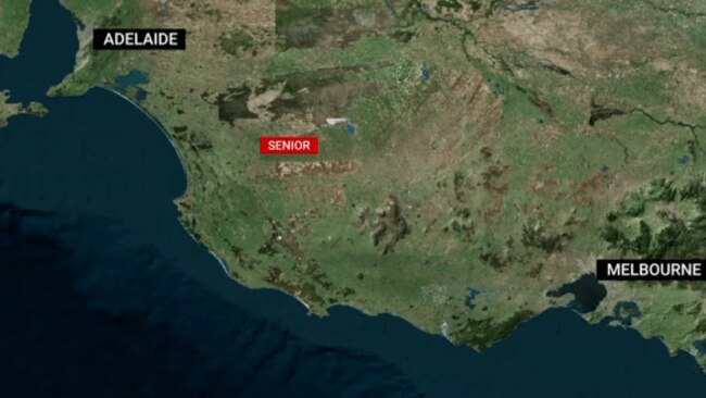 The shooting happened in Senior, a town on the border of South Australia and Victoria.