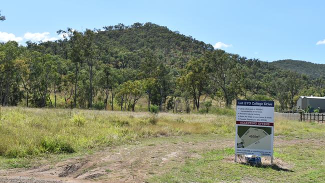 270 College Drive, Norman Gardens, where the 12 units will be built.