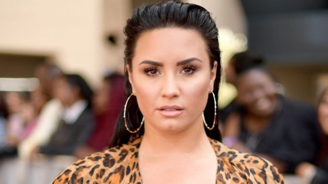 Demi thanked her fans for their support. Picture: Getty Images.