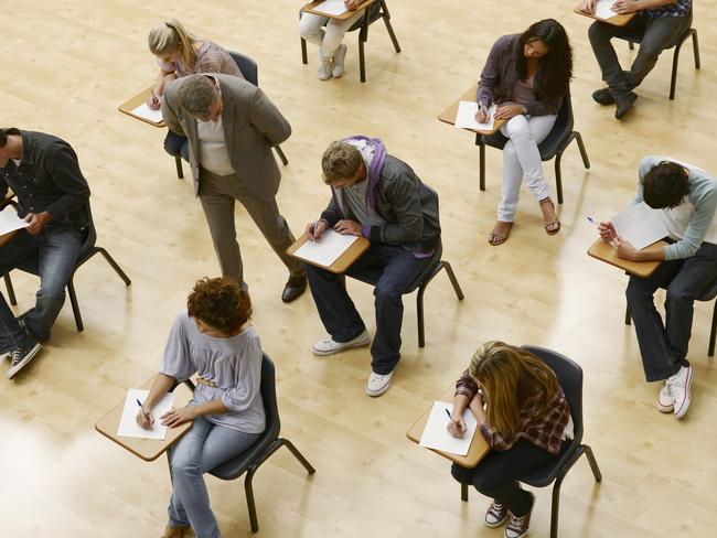 Classroom Exams, Secondary School, Teenagers, Picture: Getty Images