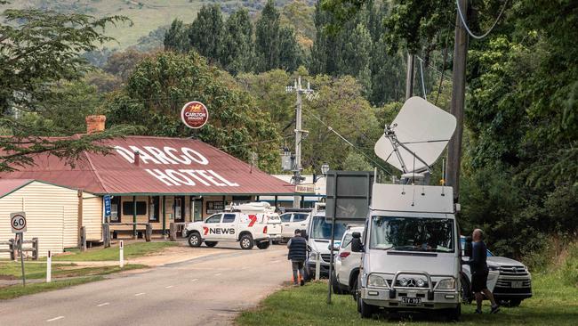 Beautiful Dargo, one of Victoria’s most remote towns, became the centre of the missing campers’ search. Picture: Jason Edwards