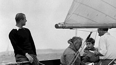 Prince Philip was a keen sailor and a regular at Cowes. Picture: Alamy.