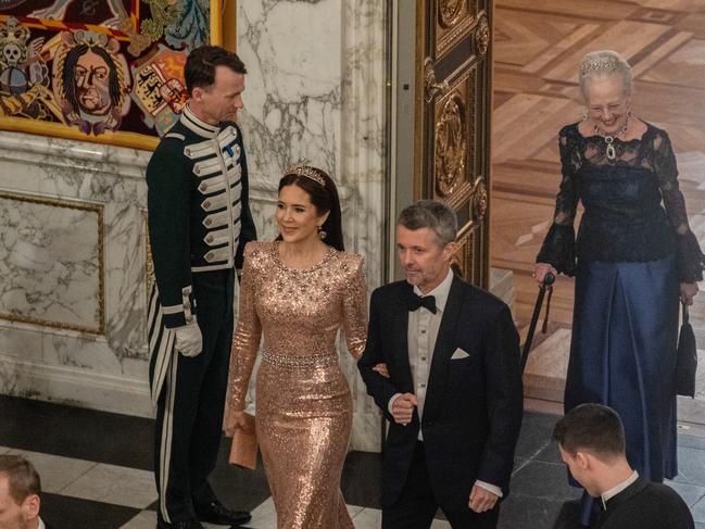 Queen Margrethe was also in attendance. Picture: Getty Images