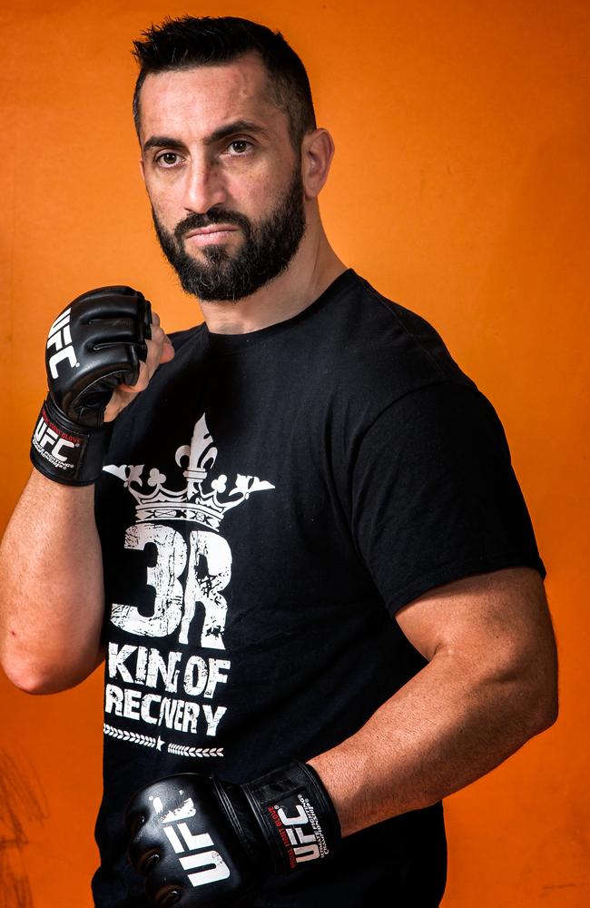 Vik Grujic is determined to fight in his home town of Melbourne.