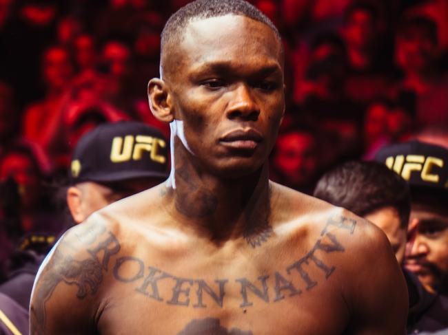 SUNDAY 10 SEPTEMBER, 2023: News.com.au pics - UFC 293 in Sydney - Israel Adesanya-Sean Strickland fight. Picture: Dean Tirkot