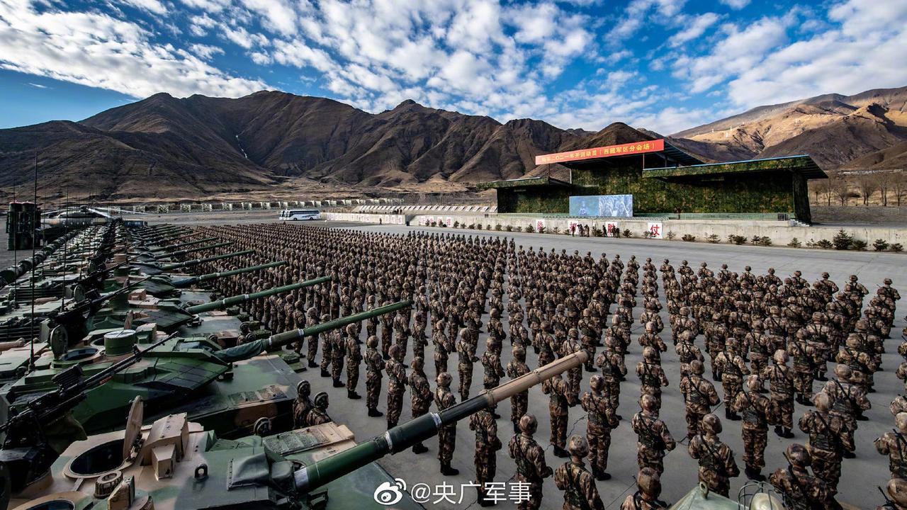 China's army is growing rapidly. Picture: Twitter