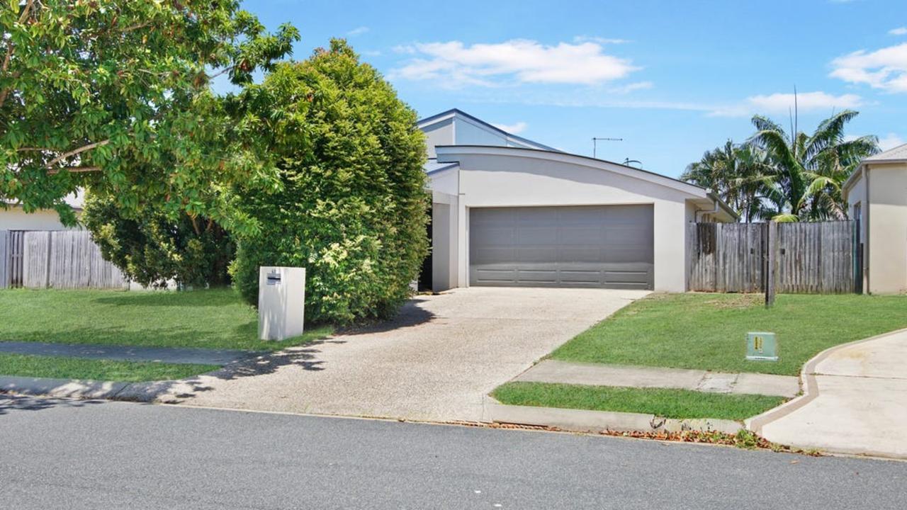 This four-bedroom house at 43 Duranbah Circuit, Blacks Beach, is on the market for offers from $545,000.