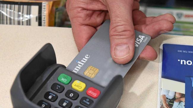 The Cashless Card will be rolled out in Hinkler in the new year. Picture: Alistair Brightman