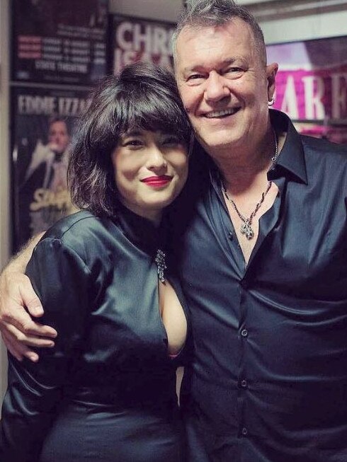 Elly-May Barnes with her dad, Jimmy Barnes. Picture: Instagram