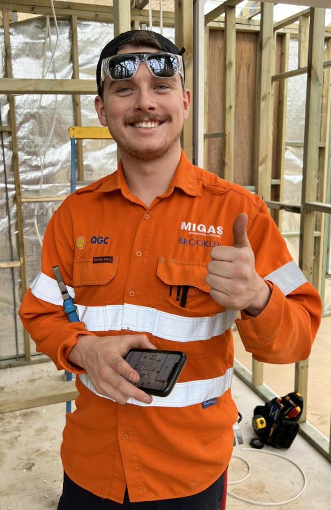 Brooklen Williams: 3rd year apprentice Electrician at Mangans Electrical, Kingaroy