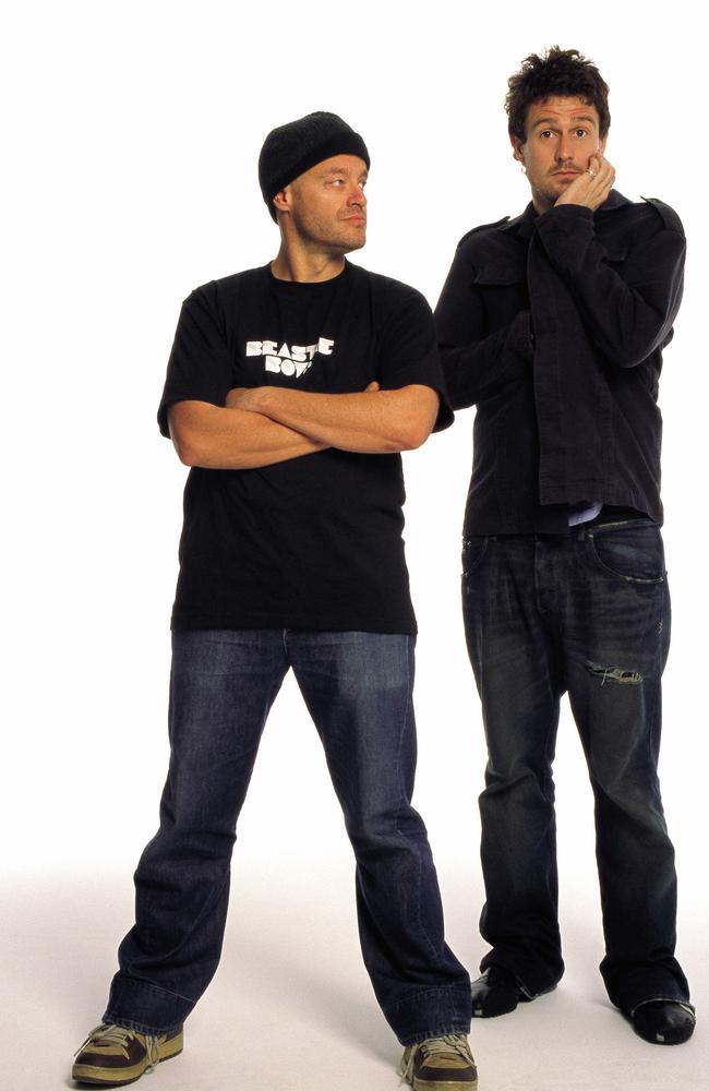 Adam Spencer and Wil Anderson from back in the ri Triple J days.