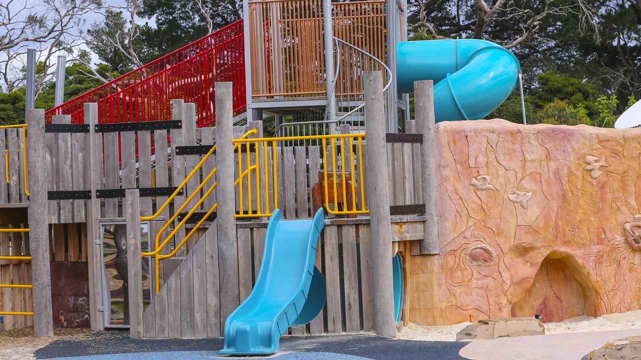 Jubilee Park Playground in Frankston. Picture: Wayne Taylor