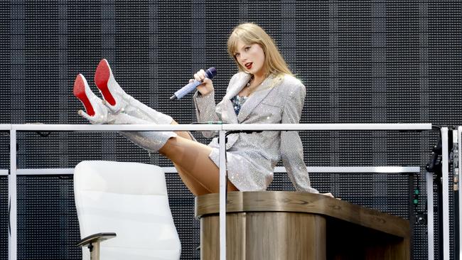 Taylor Swift performing in Cincinnati. Picture: Taylor Hill/TAS23/Getty Images for TAS Rights Management.